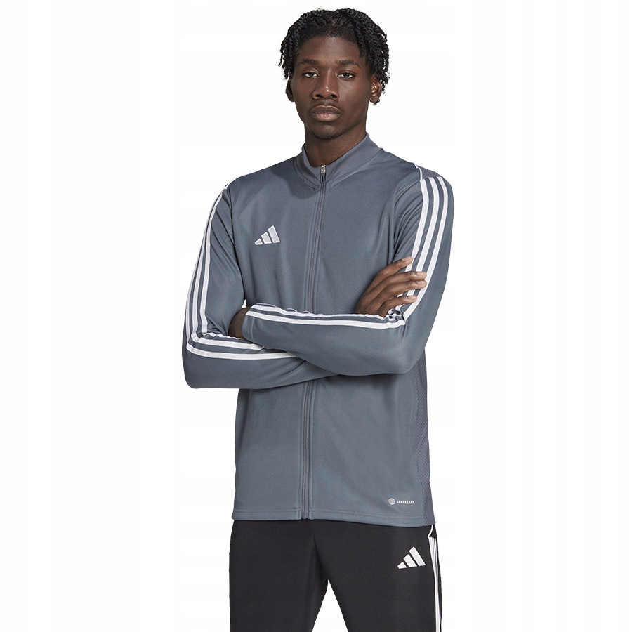 Adidas Tiro 23 Training Jkt (XXL) Mikina Šedá