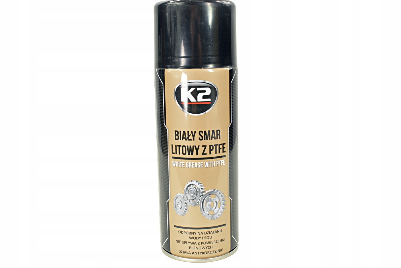 

K2 Smar Biały Litowy Z Teflonem Ptfe 400ML W121