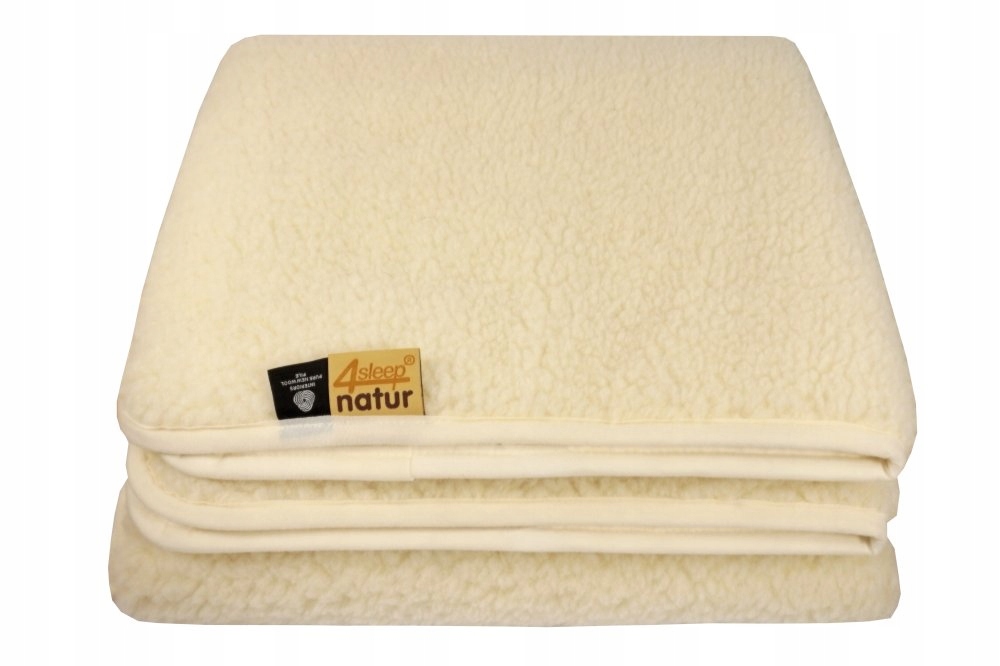 Deka z ovčí vlny Natur 160x200cm