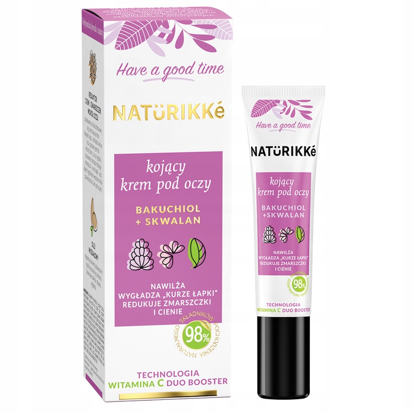 

Naturikke Przeciwzmarszczkowy Krem Pod Oczy Vit. C