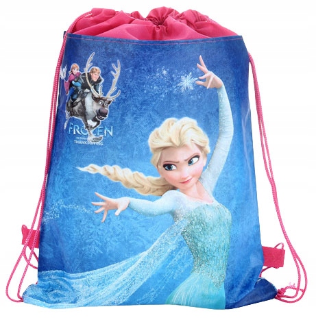 

Worek do przedszkola Frozen na obuwie Elza plecak