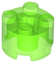 

Lego 3941 Klocek 2x2 przeź j. zie Nowy (1g) 1 szt.