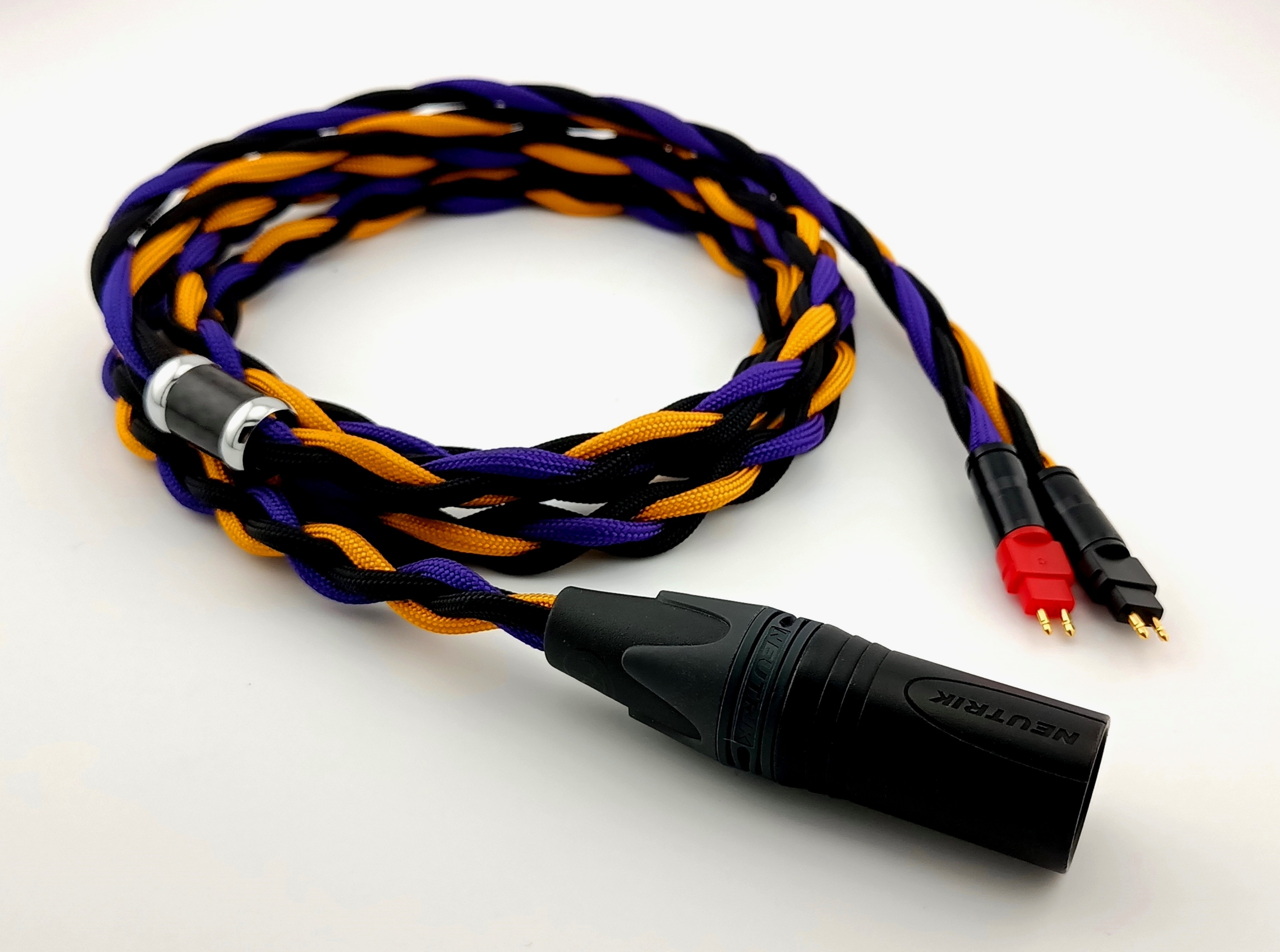 Ručně vyrobený vyvážený kabel pro Sennheiser, barevné varianty Xlr 4 Pin