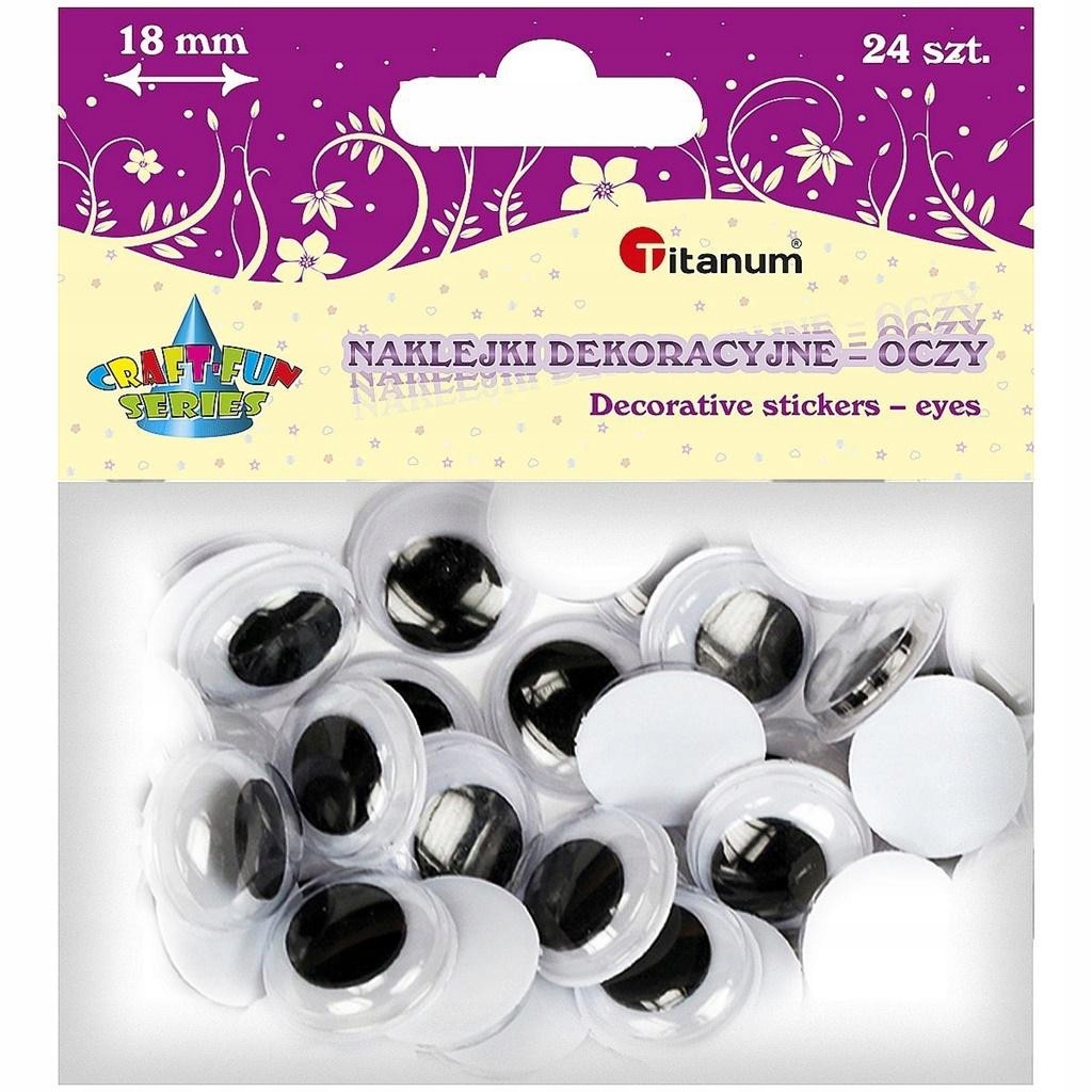

Ruchome Oczy Samoprzylepne Naklejki dla Dzieci