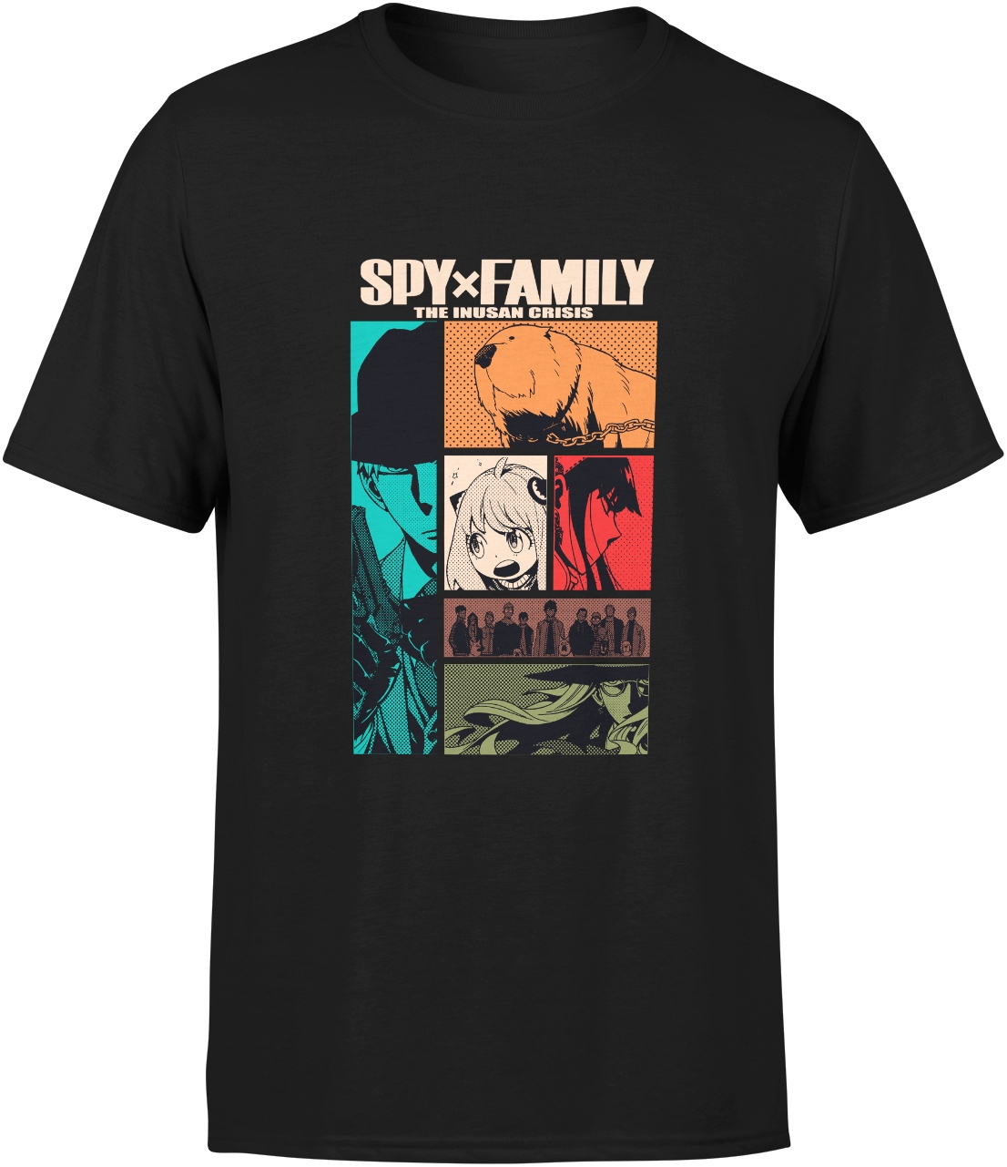 

Spy X Family Koszulka Anime Męska Manga Rozmiar S