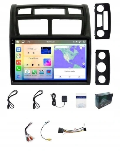 Navigační Rádio Carplay Kia Sportage 2008-2010 Bt Wifi Bt Android 4GB 64GB