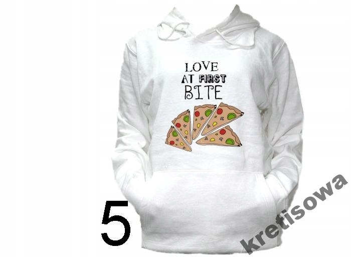 

Bluza Kaptur Dla Miłośników Pizzy Pizza Rozmiary