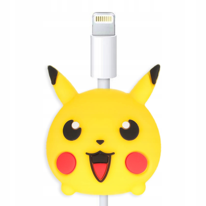OSŁONKA KABLA Na Kabel USB Ładowarkę SŁUCHAWKI OCHRONA PIKACHU POKEMON