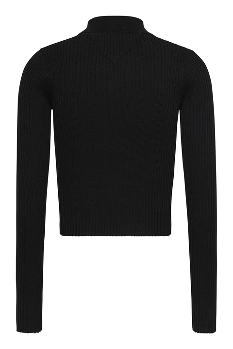 Dámská mikina bez kapuce Tommy Hilfiger L Černá