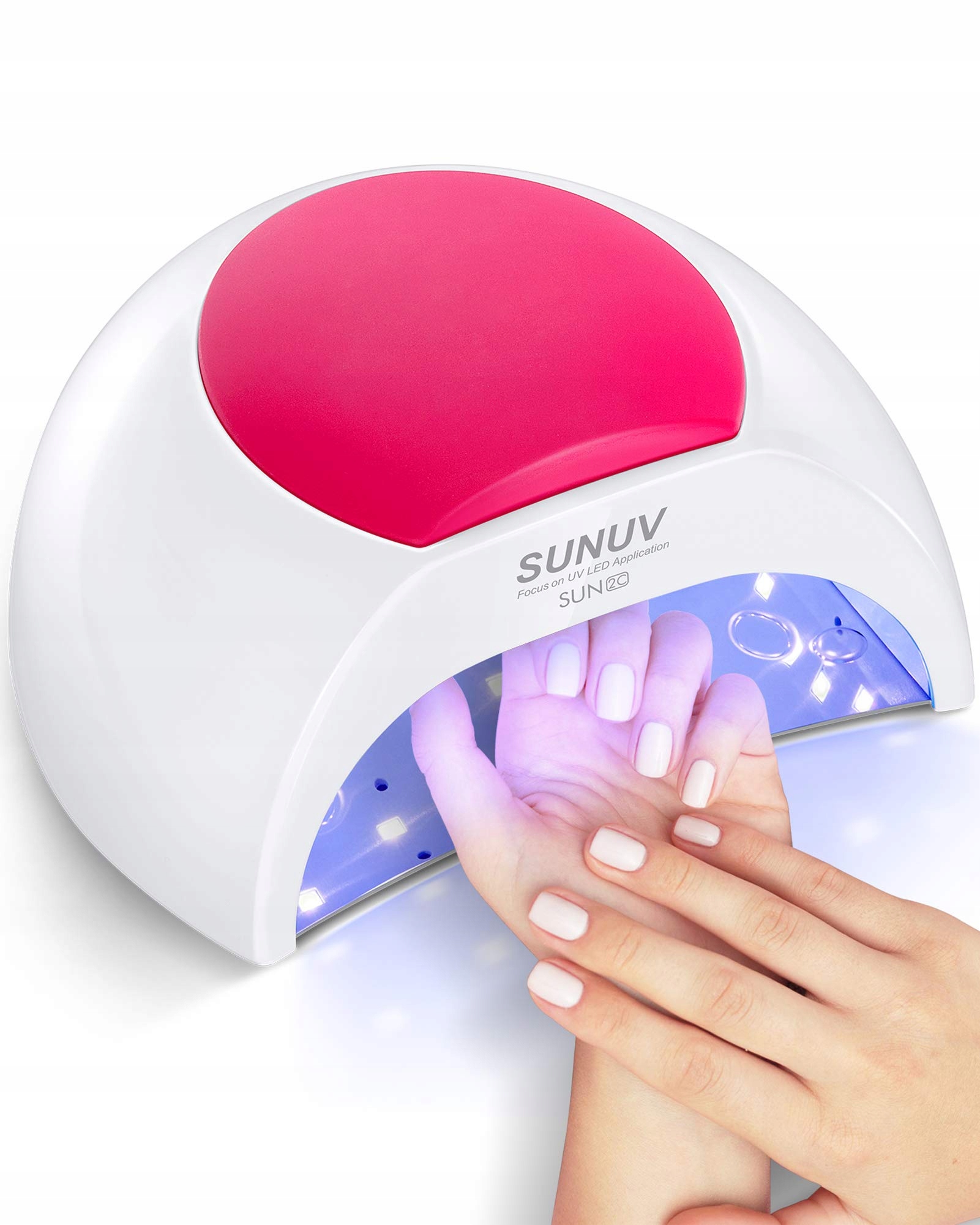 SUNUV SUN2C Lampa UV LED Do Paznokci Żelowych Z Timerem I Sensorem — miniatura 10