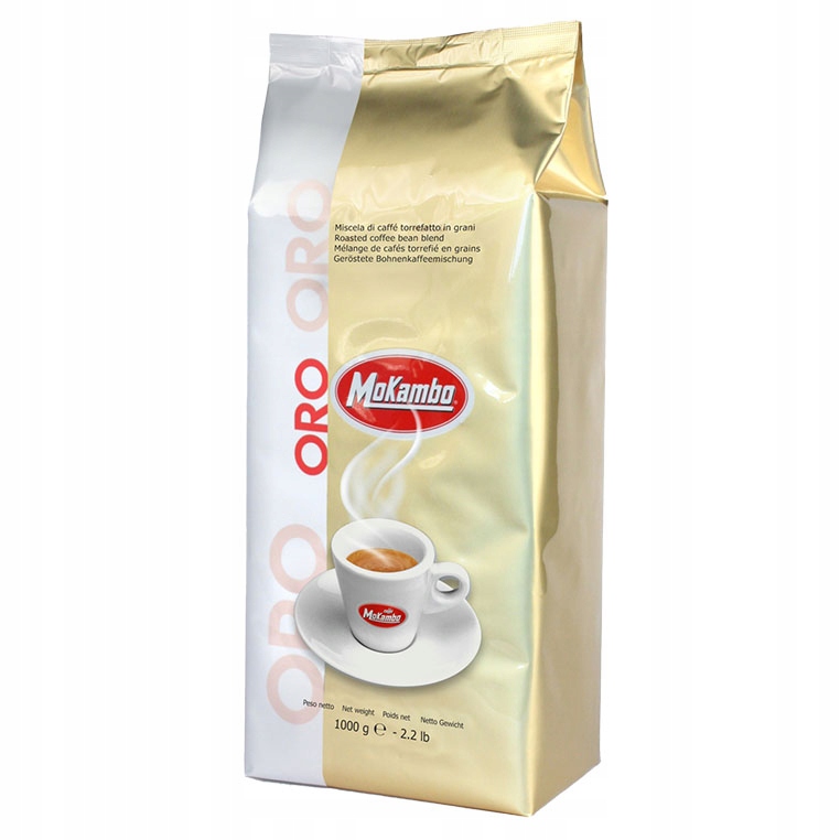 Levně Káva zrnková Mokambo Oro káva 80 % italská arabica 1 kg