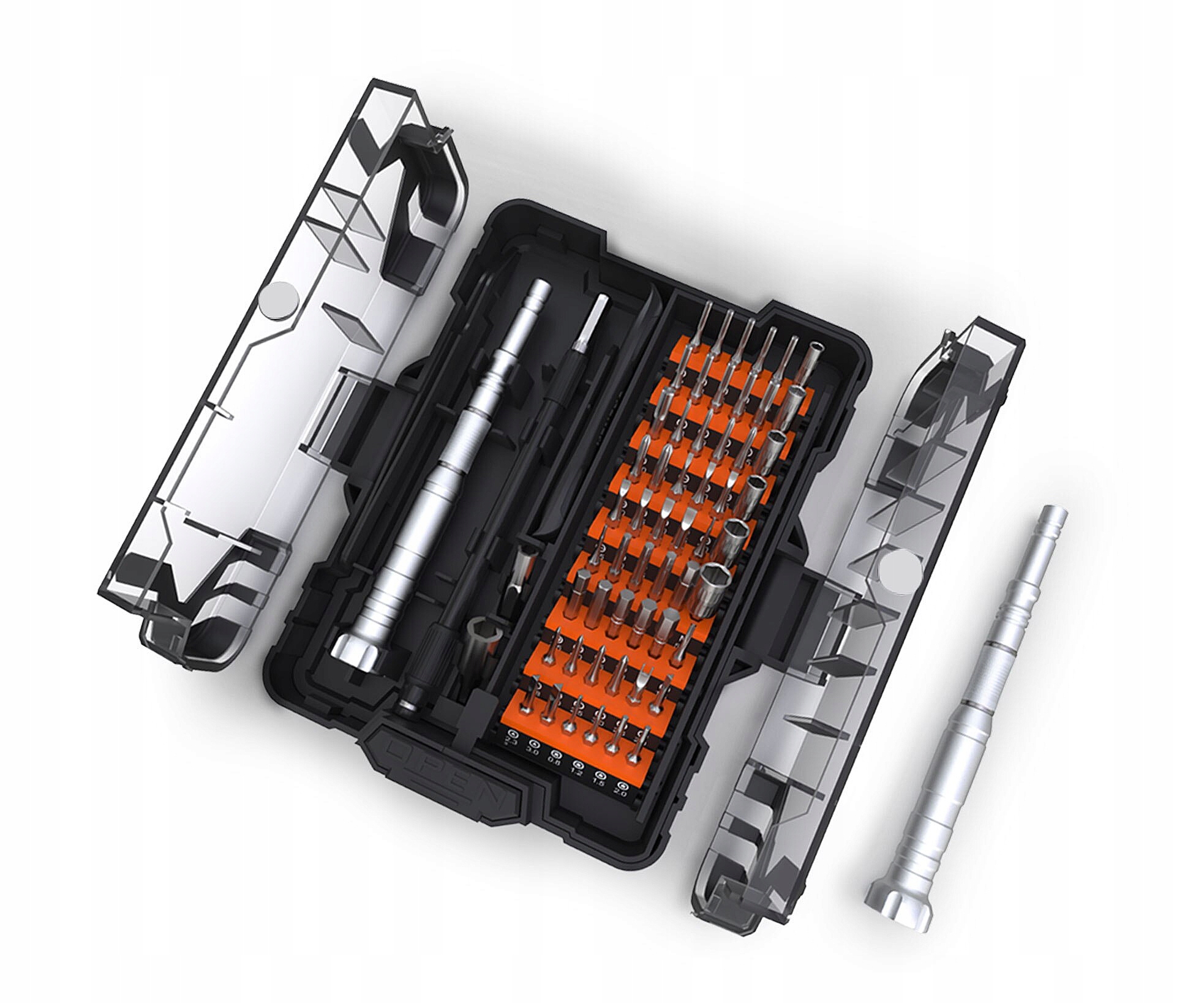 Profesjonalny Zestaw Narzędzi Precyzyjnych JAKEMY 62w1 Stan opakowania oryginalne