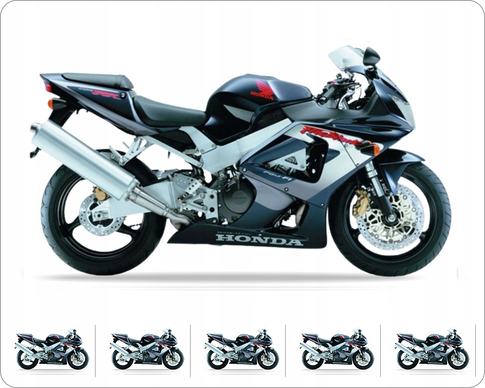 Samolepky Juula Pro Honda Cbr 929 Rr Fireblade 2001 Tmavě Modré PB257
