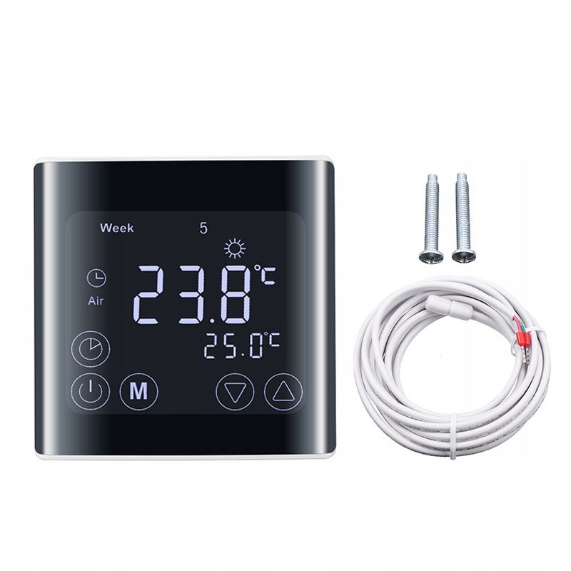 Termostat Termoregulátor podlahy 16A LCD