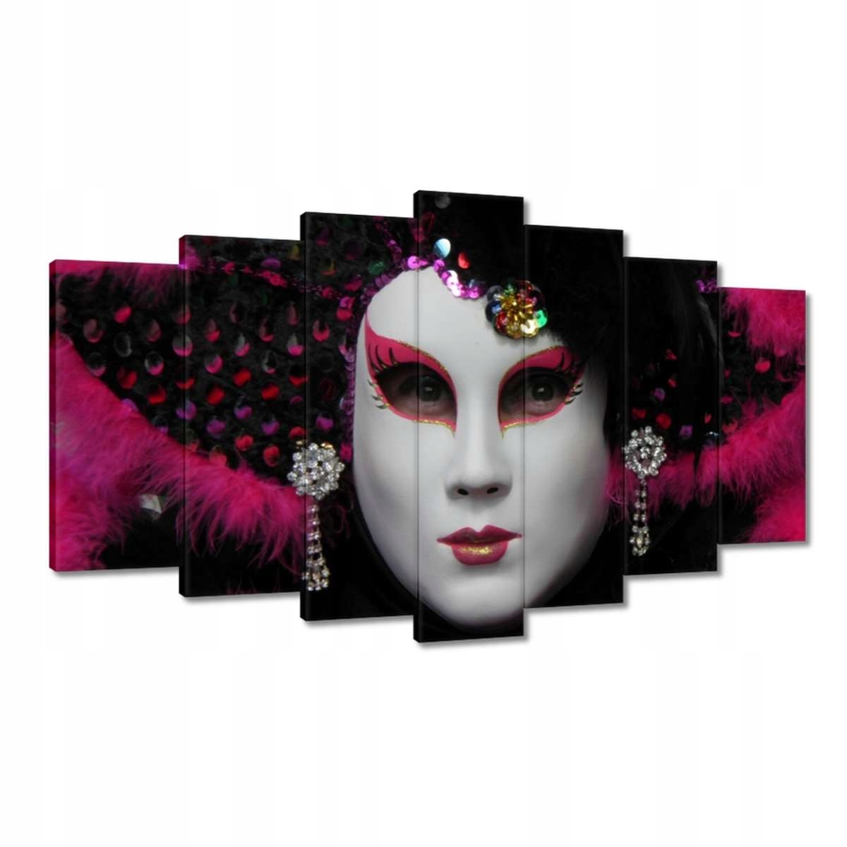 Obrazy 140x80 Benátská maska