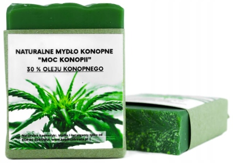 

Mydło konopne olej konopny konopia 100% naturalne