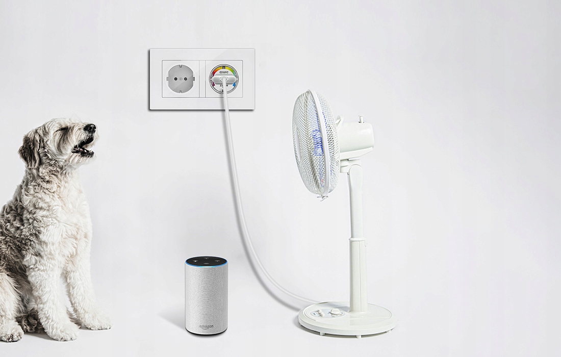 INTELIGENTNE GNIAZDKO WIFI 2,4 GHZ GOSUND SP111 3680W 16A TUYA 2-PAK Zasilanie sieciowe