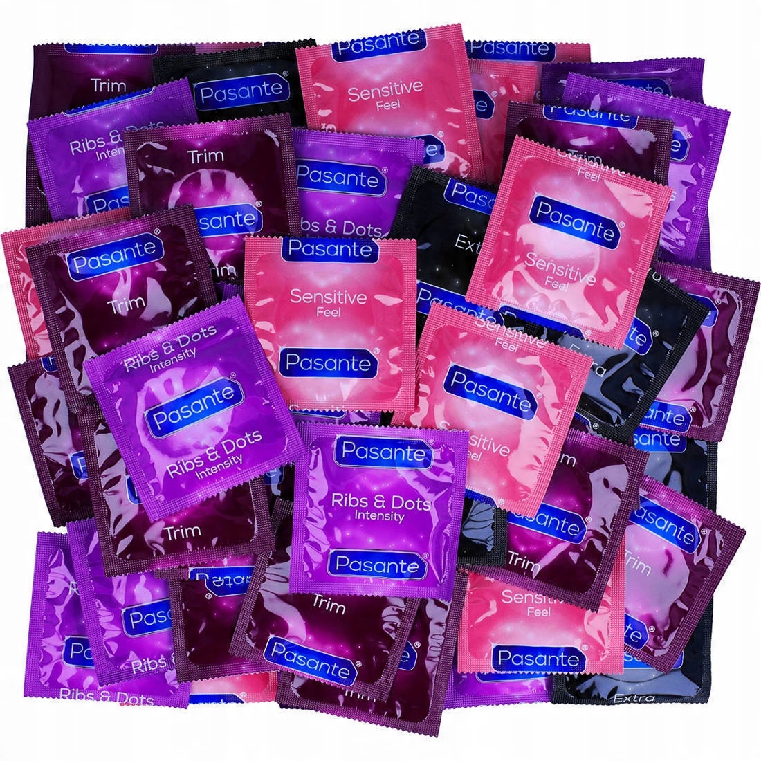 

Prezerwatywy Pasante MIX 100 Sztuk 5