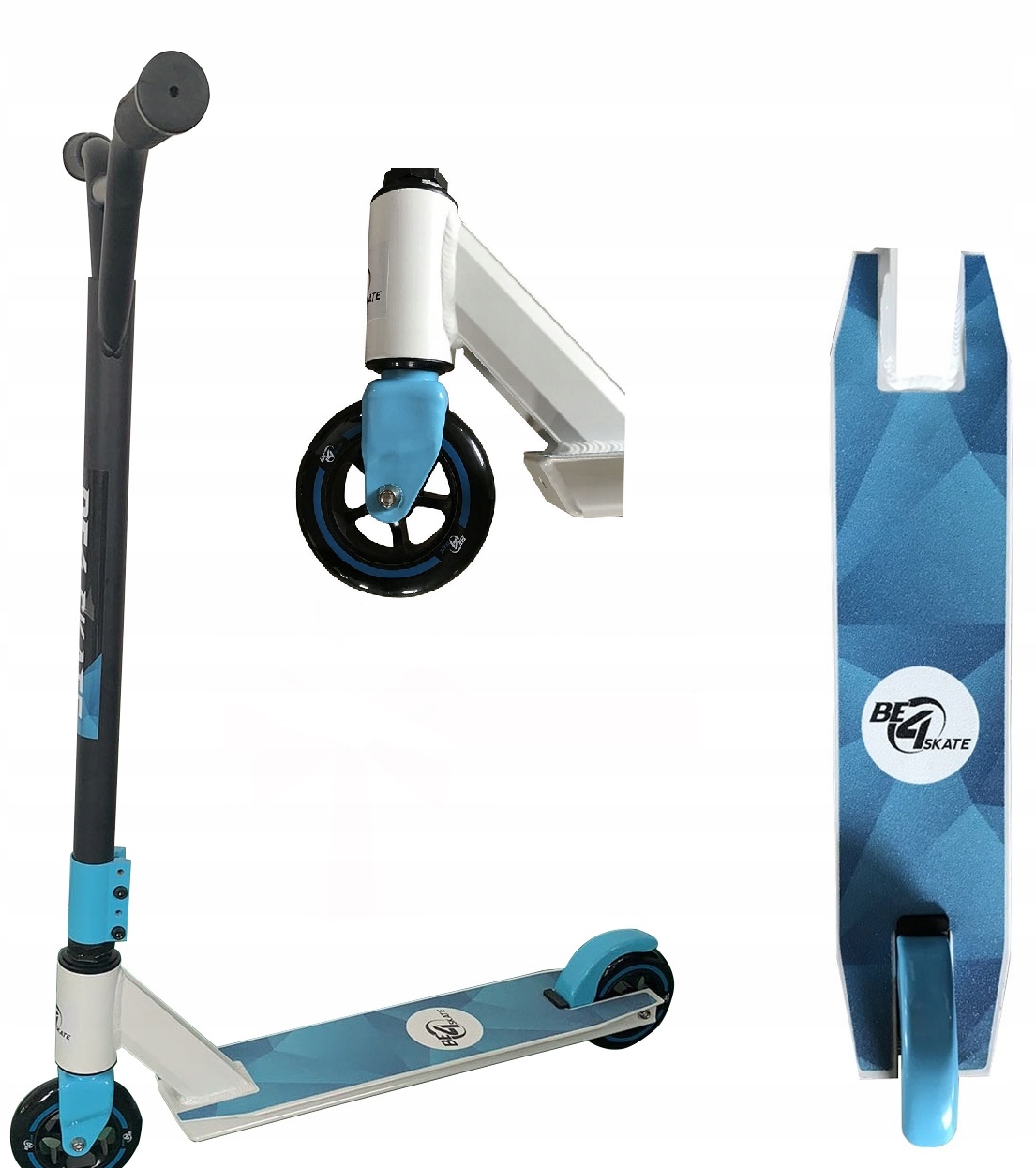 Hulajnoga wyczynowa stunt aluminiowa 100kg Be4Skat