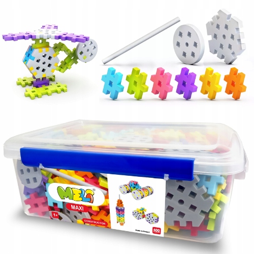 

Klocki Meli Maxi Constructor Edu 400 elementów