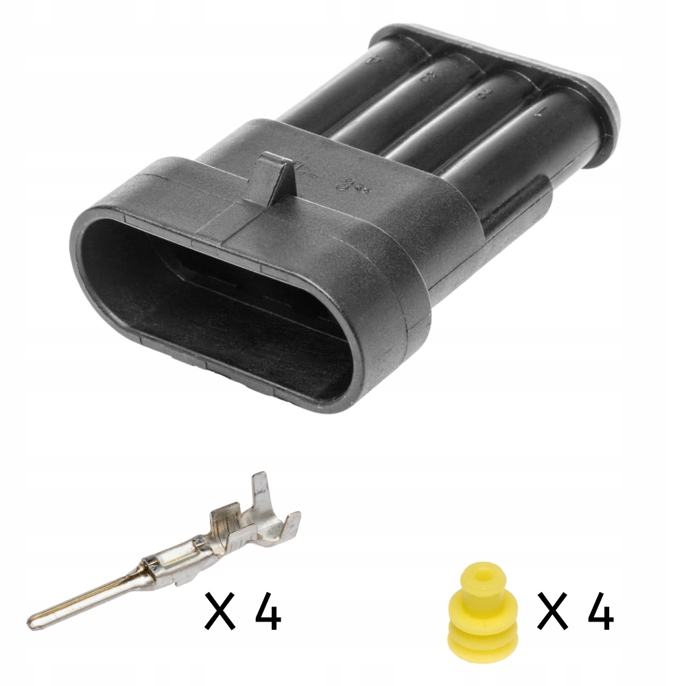 

Gniazdo Superseal 1,5 (4-PIN)