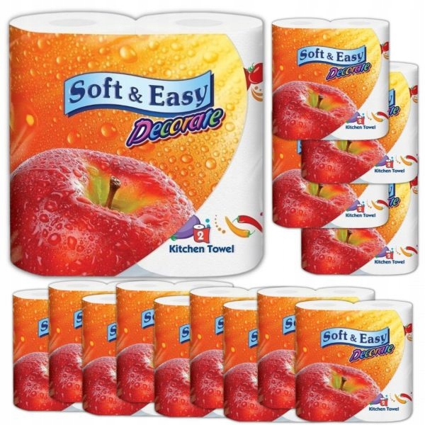 Ręcznik kuchenny Soft & Easy (2 rolki) x 14