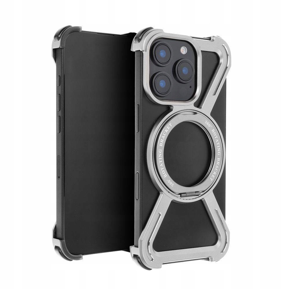Etui Titanium Escort Do Iphone 16 Pro Max Srebrny