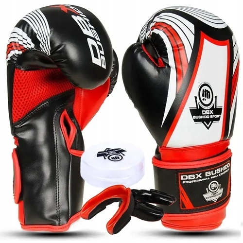 Zestaw Rękawice Dla Dzieci Ochraniacz Na Zęby Zestaw Prezentowy Bushido