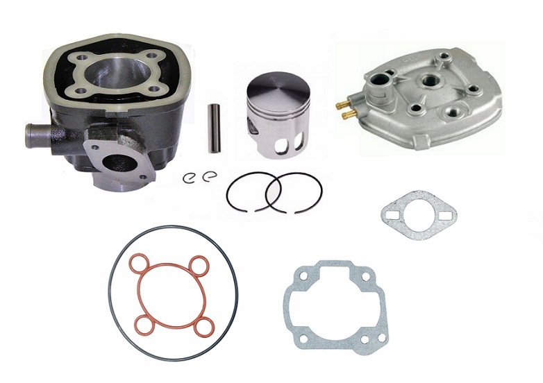 CYLINDER SILNIKA CYLINDER KOMPLETNY YAMAHA AEROX APRILIA SR 70 LC