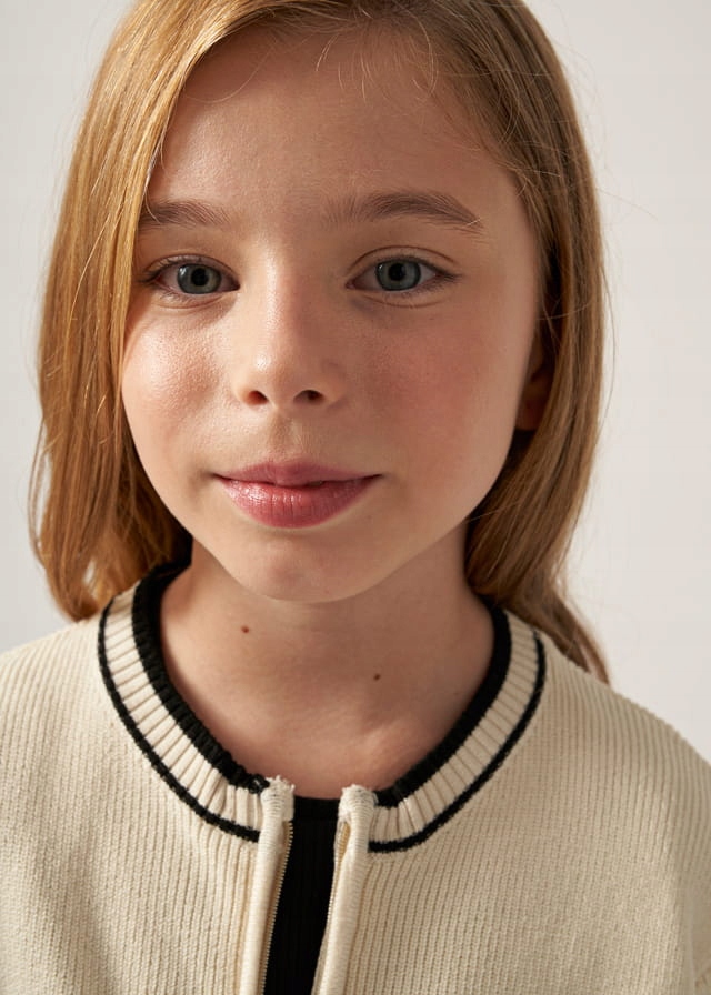 Sweter dziewczęcy MAYORAL 6339 beżowy - 162 Płeć dziewczynki