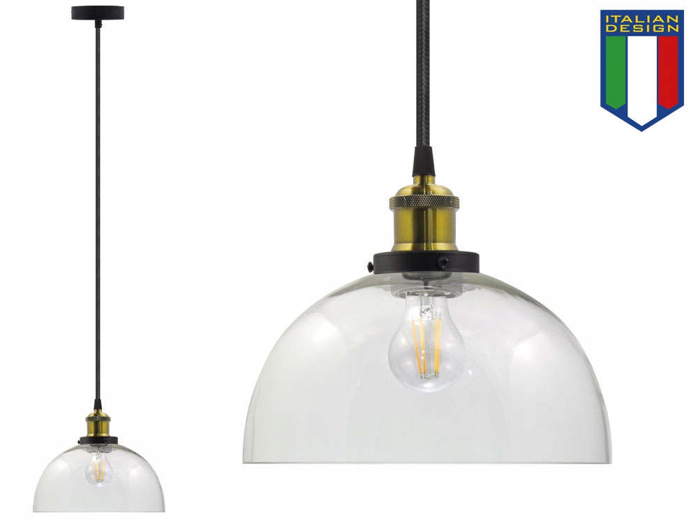 LAMPA SUFITOWA SZKLANA VASO UX ŻYRADNOL LED LOFT A Marka B-LINE
