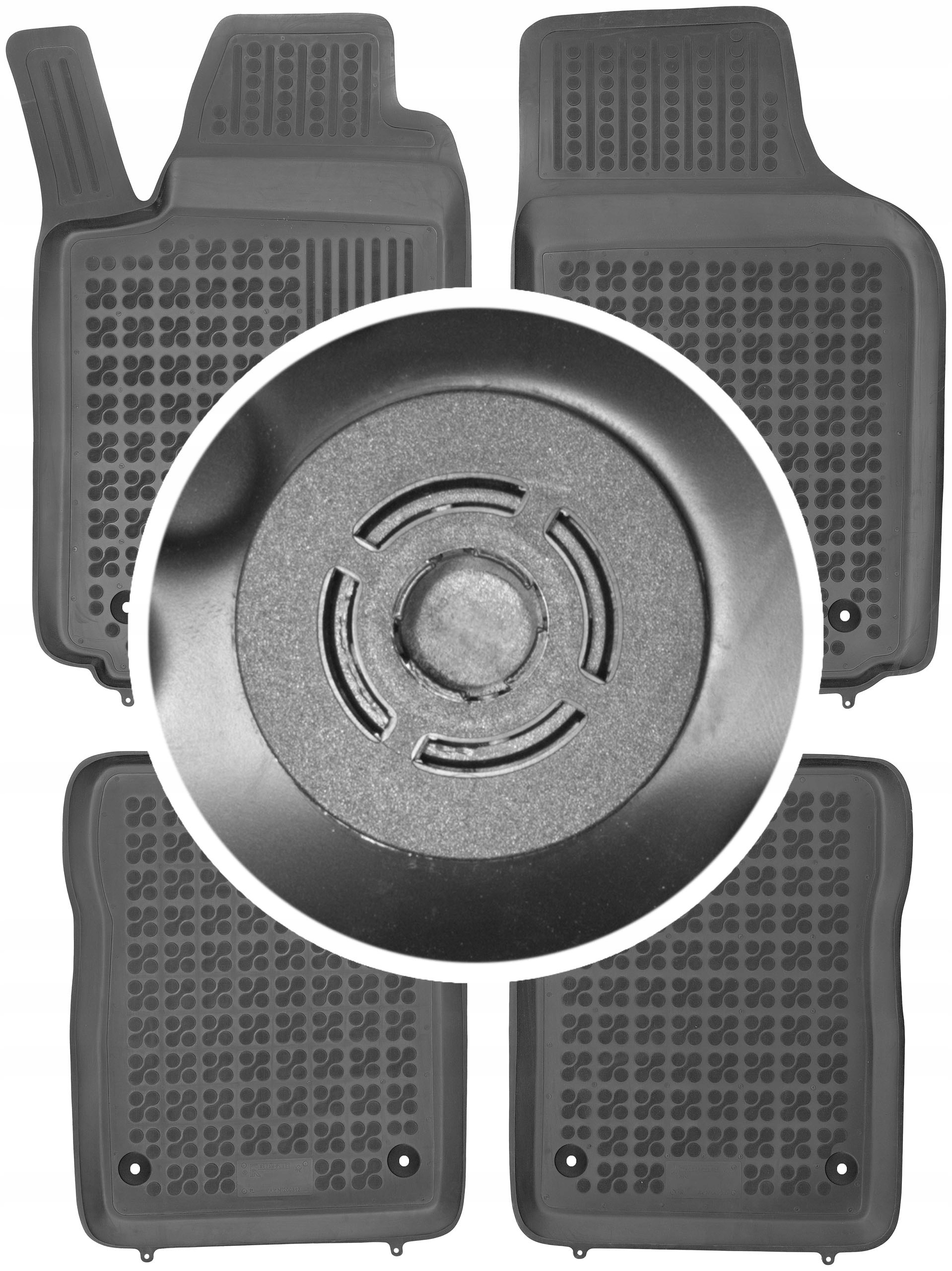 Килимки Маггрупа резинові 200312 4 el.