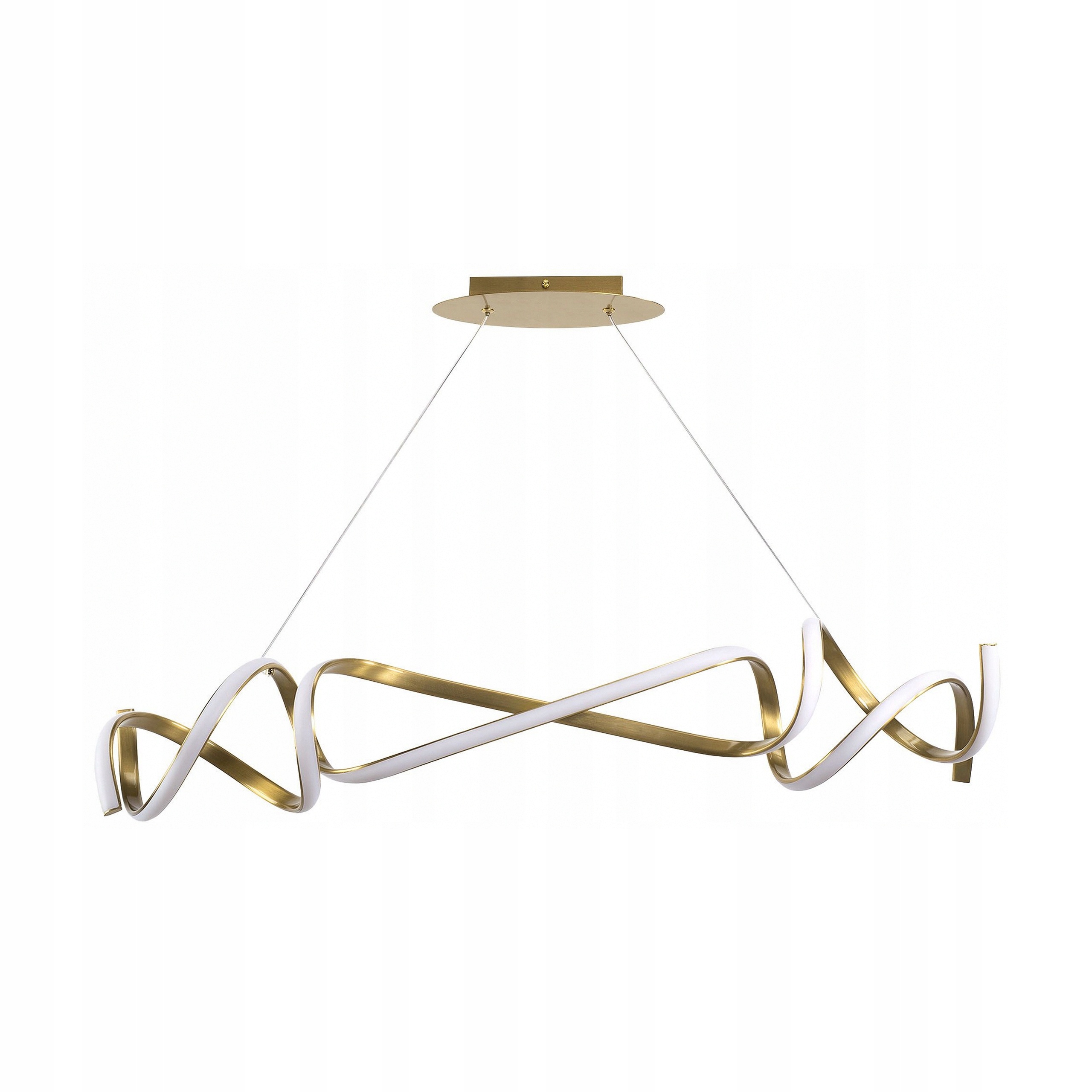 Moderná závesná Led lampa 35W Zlatá dizajnová