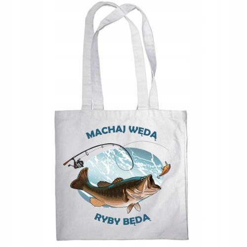 TORBA NA RYBY DLA WĘDKARZA PREZENT RÓŻNE WZORY Marka inna
