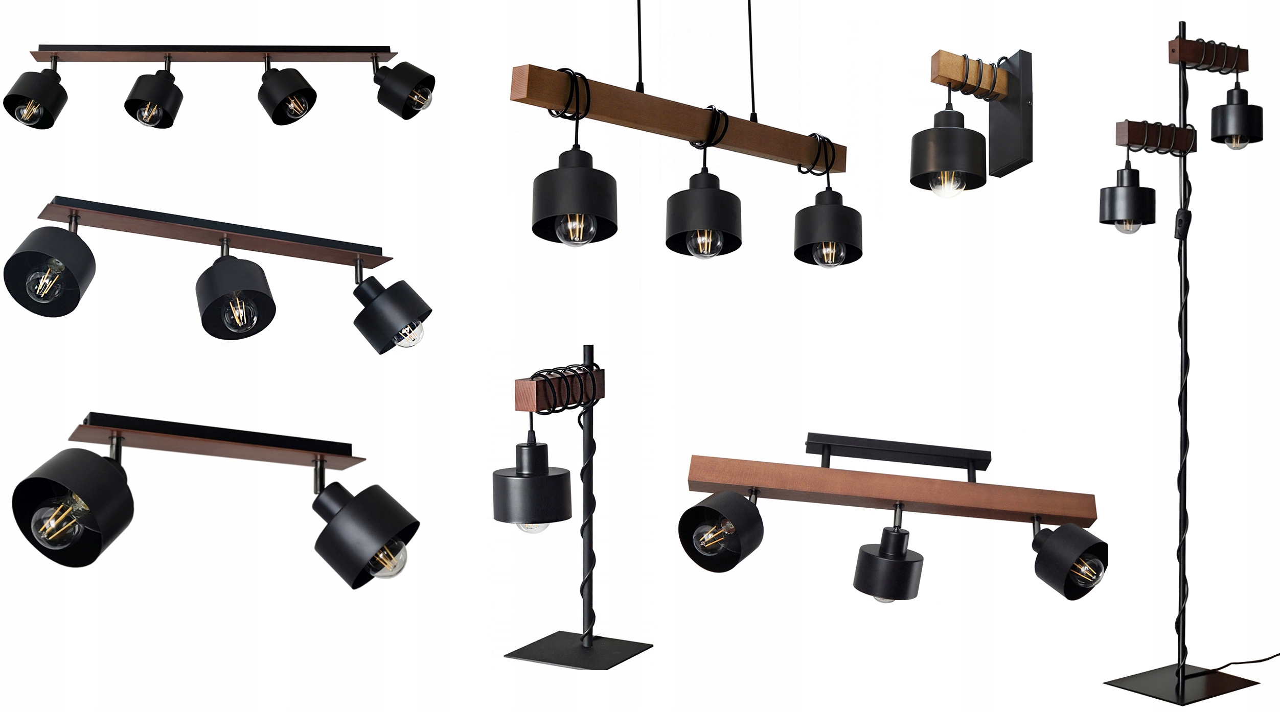 ŻYRANDOL LAMPA WISZĄCA SUFITOWA PLAFON LED E27 LOFT PAJĄK 5 SALON SYPIALNIA Marka Adex