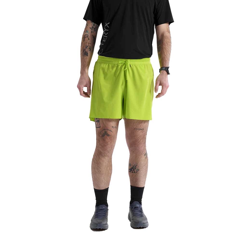 Spodenki Arc'teryx Norvan Short 5" M Limonkowe XL