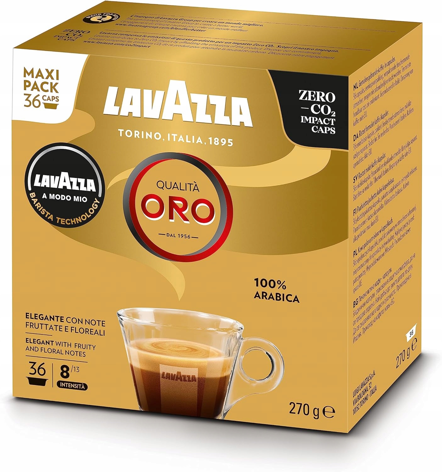 Levně Kávové kapsle Mio Qualita Oro 36 Ks Lavazza
