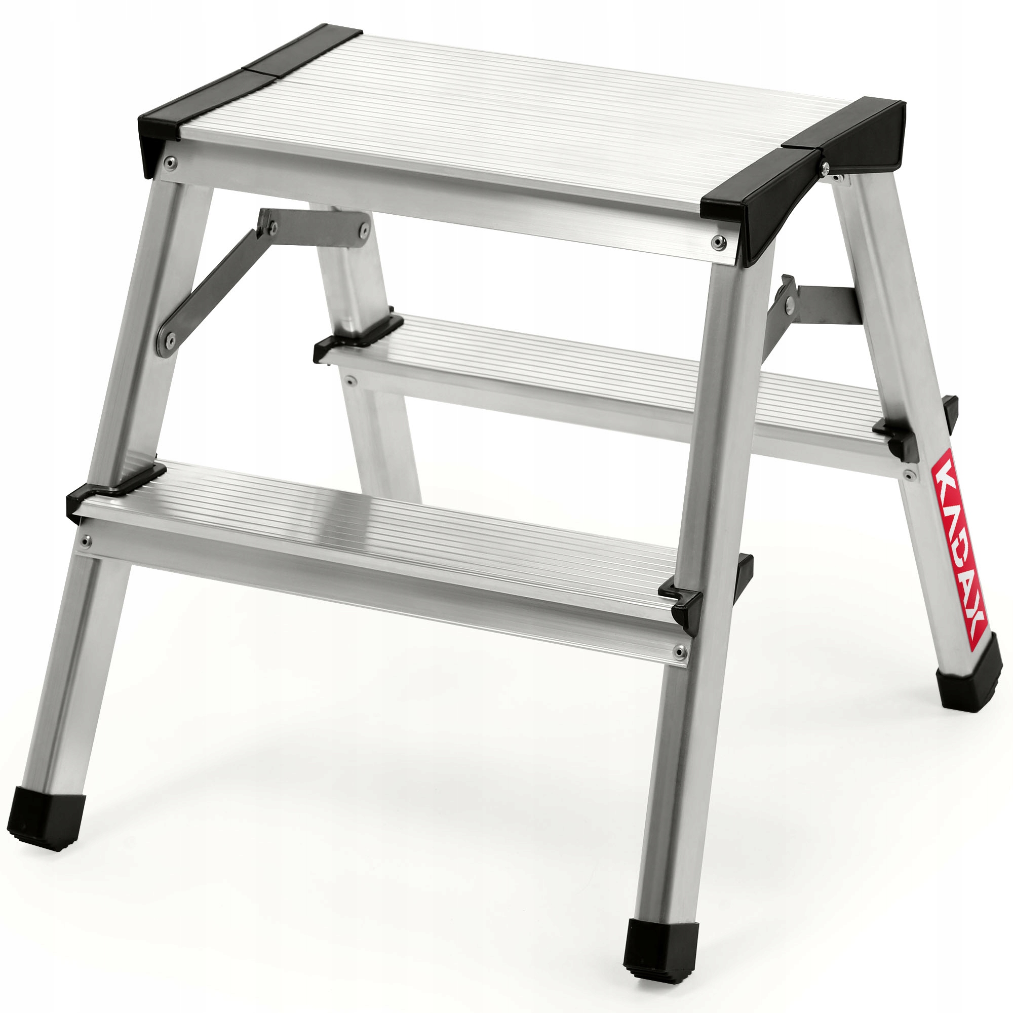 

Drabina Aluminiowa Mocna Uniwersalna Podest 125kg