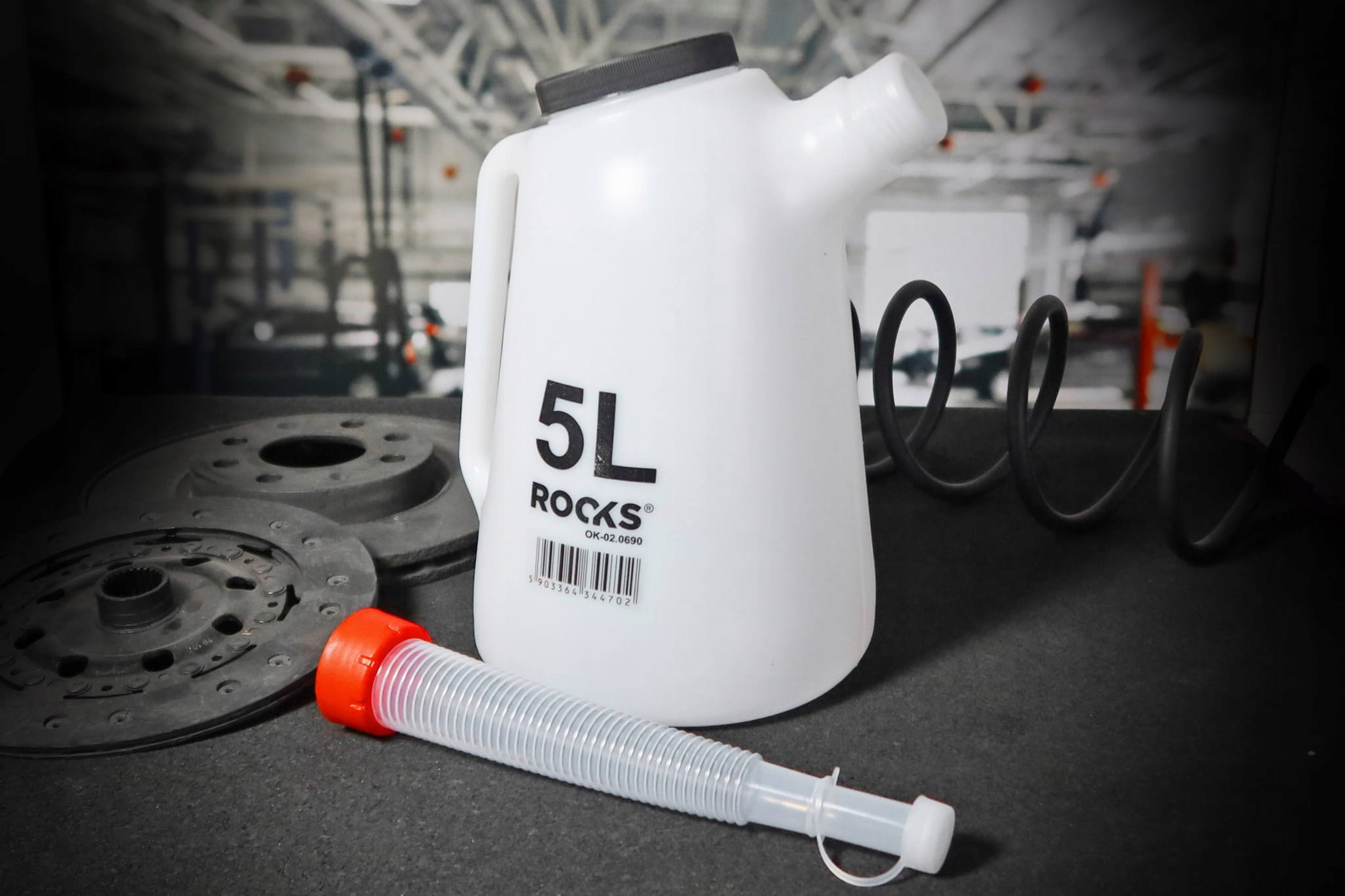 NALEWAK WARSZTATOWY KONEWKA LEJEK OLEJU PŁYNÓW 5L Marka inna