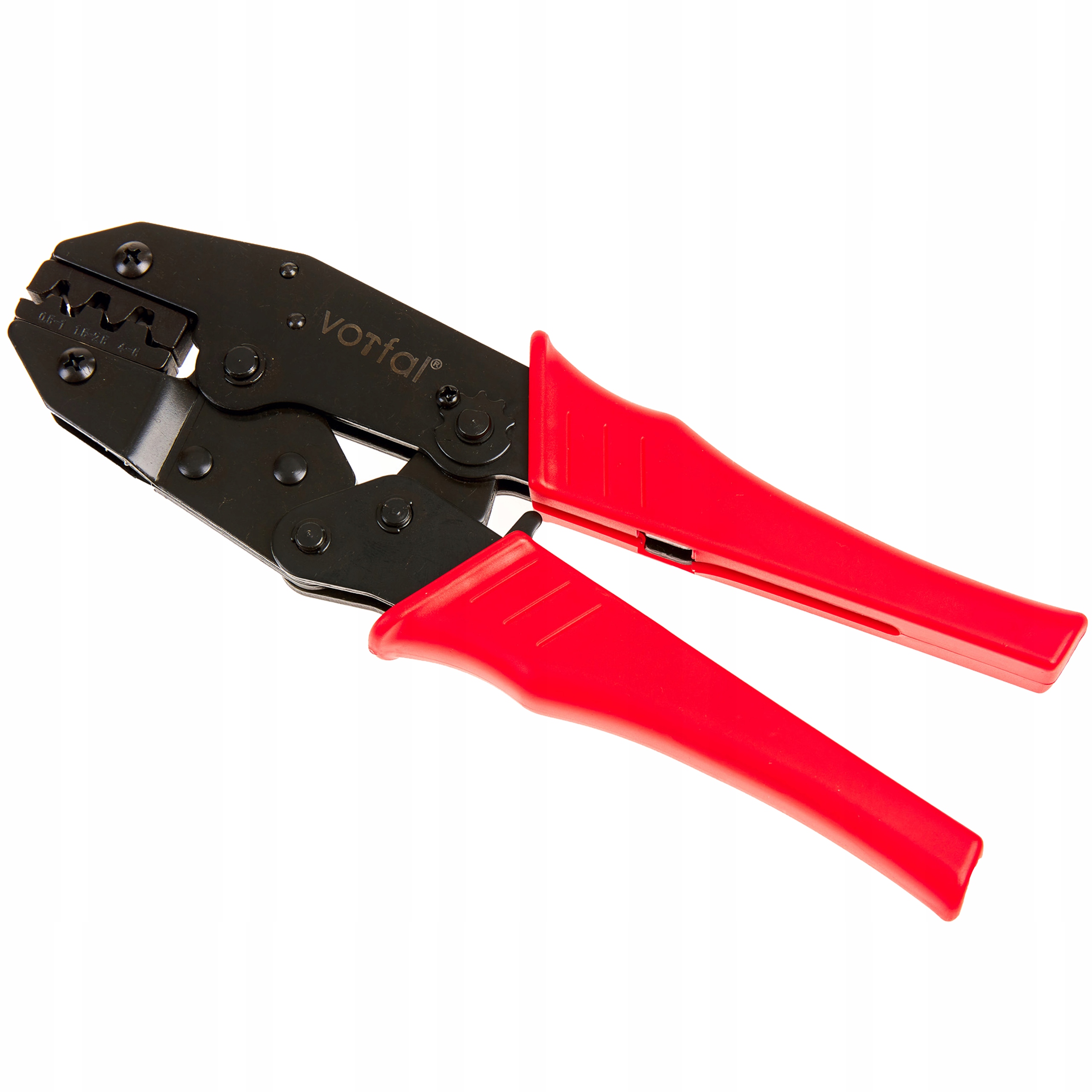 ZACISKARKA PRASKA KONEKTORÓW TULEJEK KABLI 0,5-6MM Kolor czerwony