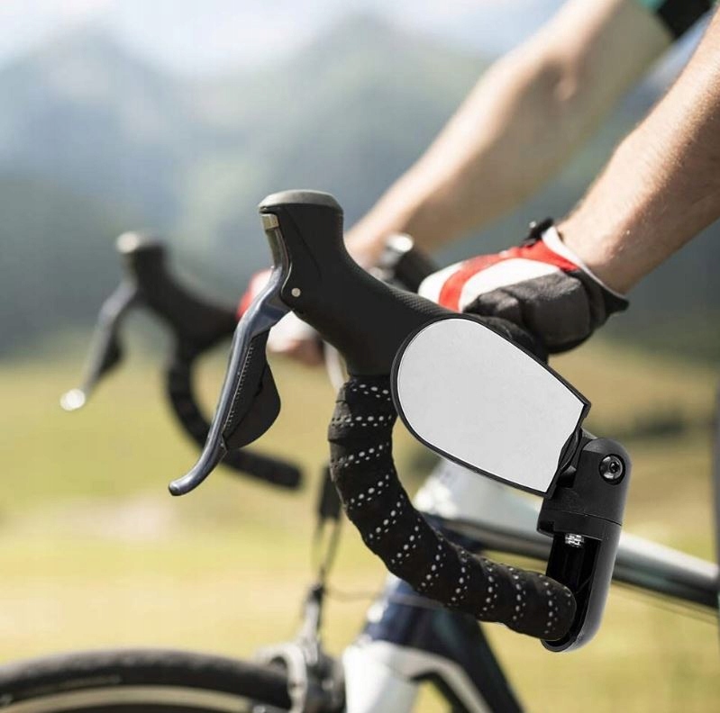 LUSTERKO ROWEROWE DO ROWERU NA KIEROWNICĘ UNIWERSALNE WSTECZNE LEWE PRAWE Marka INA