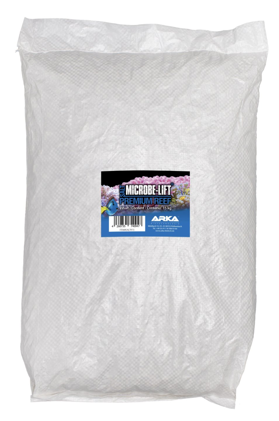 Levně Mořská Sůl Do Mořského Akvária Kbelík Premium Reef Salt 15 Kg