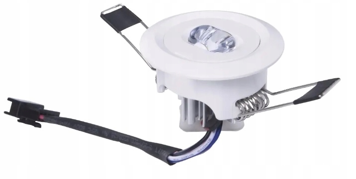 Nouzové zapuštěné koridorové svítidlo s 3W 3H Led baterií Intelight