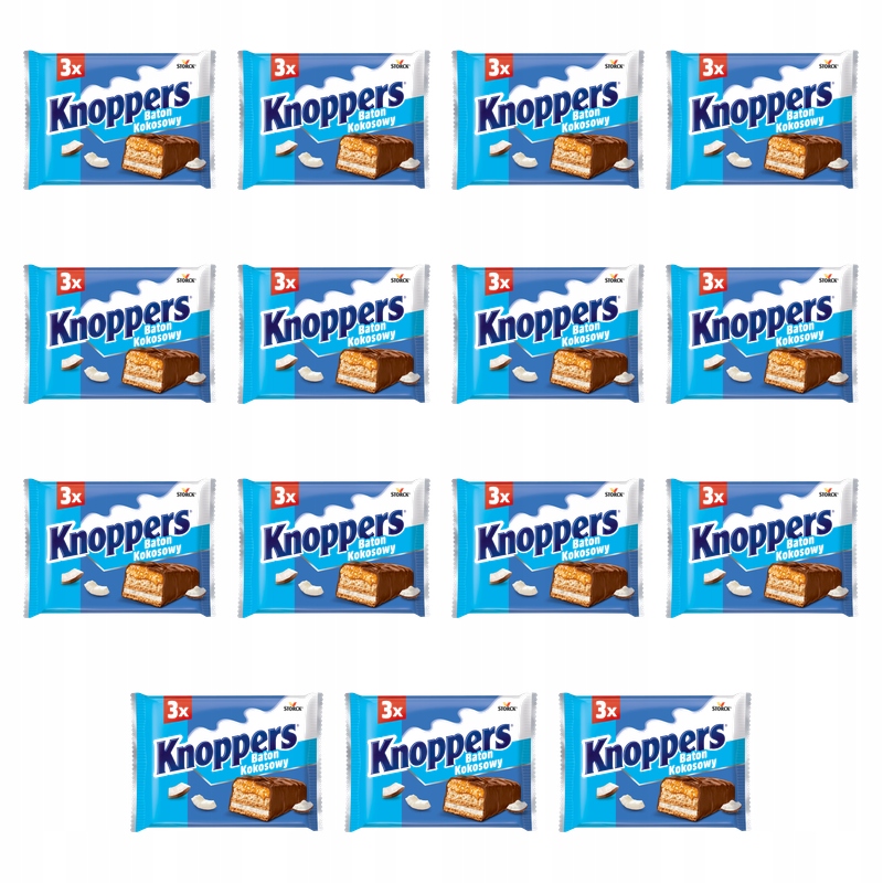 Knoppers Baton Kokosowy 120g X15