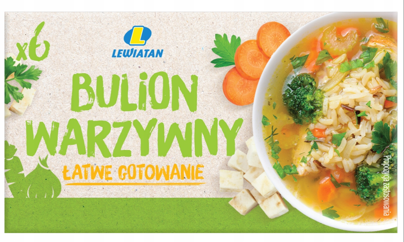 LERWIATAN BULION WARZYWNY 60 G