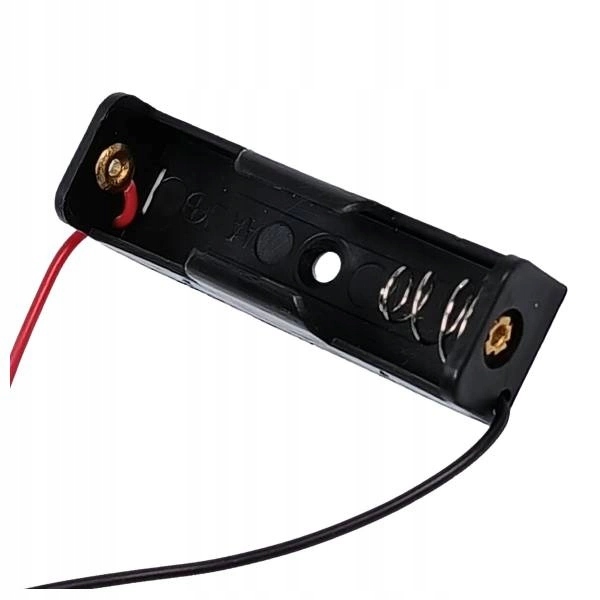 Koszyk na baterie 1xAA (R6 1.5V) - koszyczek kostka z przewodami Producent Inna