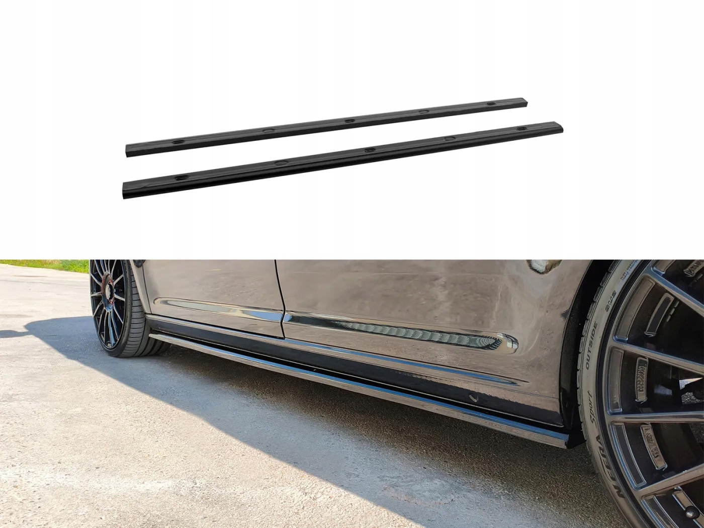 Kryty prahů lišty pro Vw Volkswagen Caddy IV 2015-2020