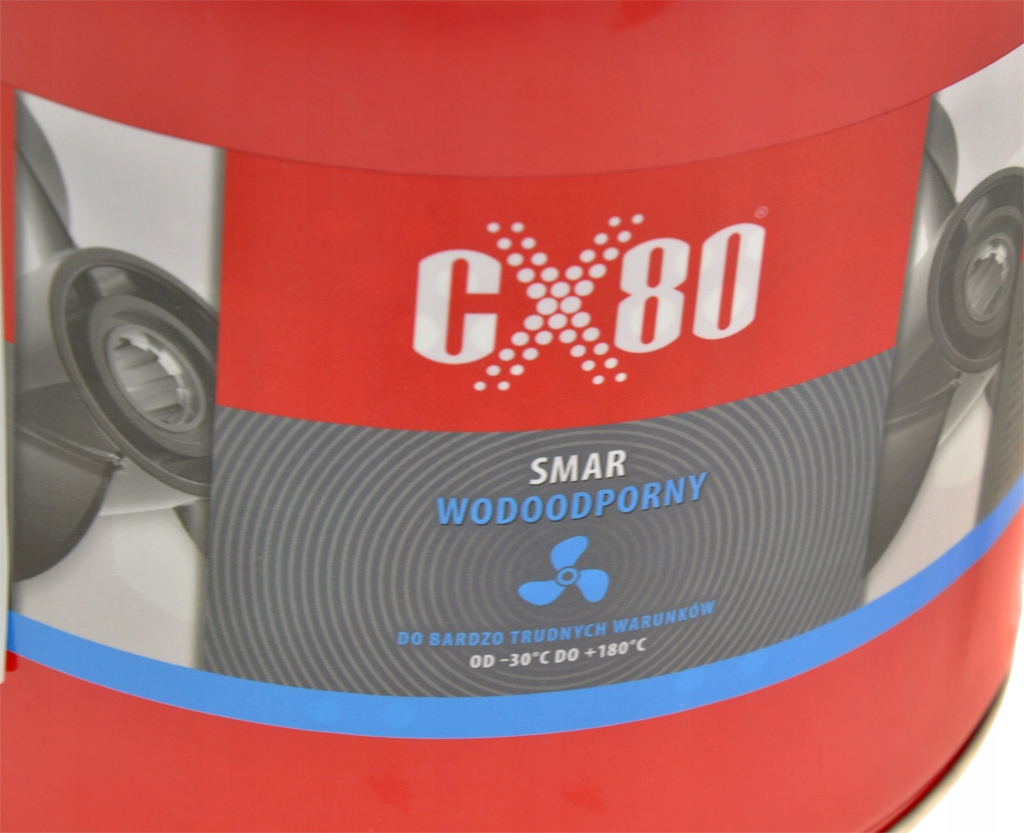 CX-80 SMAR WODOODPORNY WIELOFUNKCYJNY 5KG Rodzaj biały smar