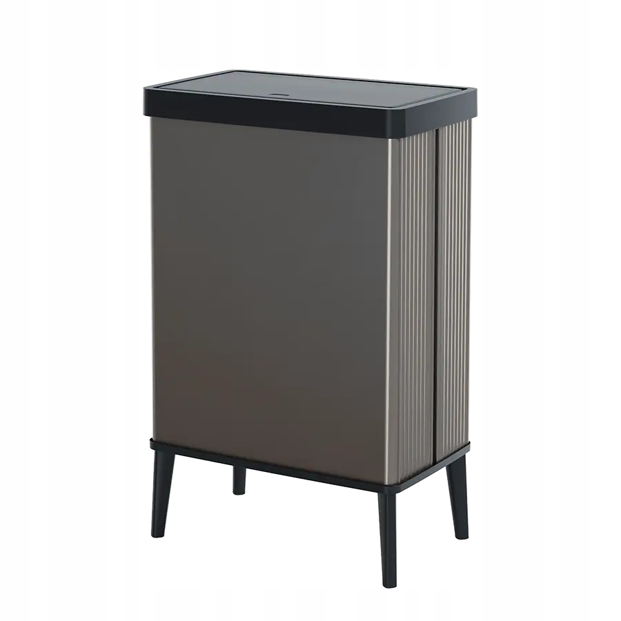 Levně 54L Odpadkový Koš Nádobka Odpadková Nádobka Šedá Curver