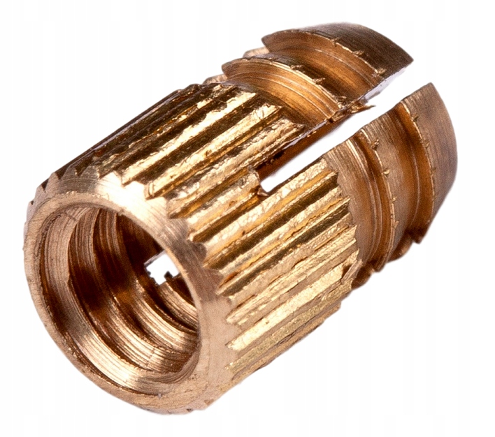 

10x Mufa mosiężna rozporowa m4 x 8 mm do uchwytów